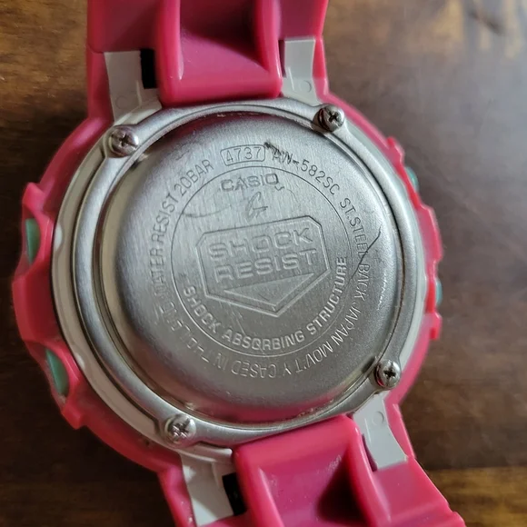 Rare Ltd Ed 'Vivid Colors' Series G-Shock Analog/Digital Watch - AW-582SC-4A - Picture 7 of 8